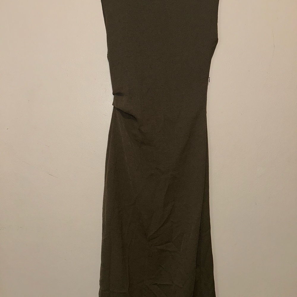 Zara. Size M. Dark Green long dress